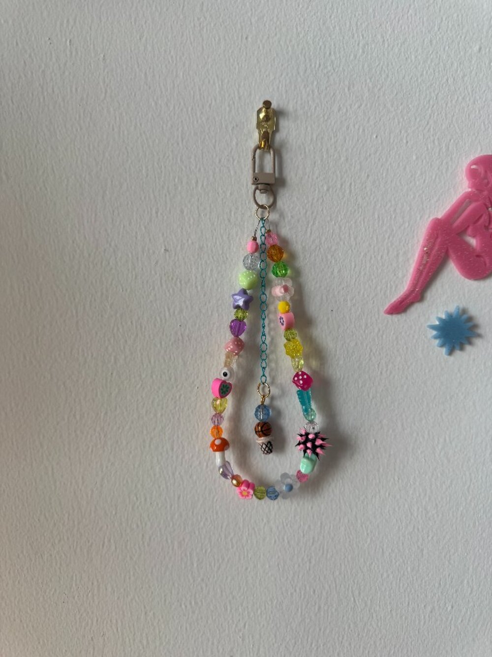 THE GEMINI BASKETBALL BAG CHARM